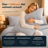 Komfortec Premium Kissenbezug 80x80 cm – 2er Set – Produktbild-Vorschau 2