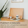TOPANBIETER 999 Serviertablett Buche groß - 60 x 39 x 4 cm, Produktbild-Vorschau 6