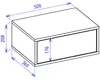 Selsey nachtkastje, zwevend model, wit, 50B x 36D x 20,8H Productafbeelding-voorbeeld 5