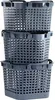 GreenLife Uni-Korb 25 kg, 3 Stück, drehstapelbar, grau Produktbild-Vorschau 6