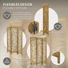 ML-Design parete divisoria 3 pezzi Fukuoka, naturale, Anteprima dell’immagine prodotto 3