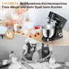 Fatabeta Küchenmaschine mit Edelstahlschüssel 5.5 L, Produktbild-Vorschau 11