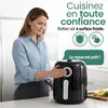 Emerio friteuse à air – 3,2 L – 1450 W – thermostat Voir les images du produit 3