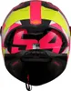 LS2 Integralhelm FF805 Thunder Carbon GP Aero XL Gelb / Rot Produktbild-Vorschau 6