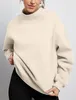ASKSA Damen Sweatshirt Hochkragen Langarm Pullover Outdoor Produktbild-Vorschau 2