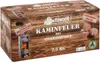 A cardboard box containing kindling and fire starters for a fireplace. Produktbild-Vorschau