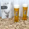 Set di 2 bicchieri da birra di grano Alois con motivo di Anteprima dell’immagine prodotto 3