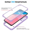 360 Grad Rundum Schutz Handyhülle für Samsung Galaxy A36 5G Produktbild-Vorschau 3