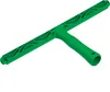 A green window squeegee is shown against a white background. Voir les images du produit