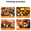 Griglia per barbecue quadrata 60x40cm in acciaio inox di Anteprima dell’immagine prodotto 17