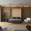 Skříňová postel M1 180x200 Vertikální včetně čalouněného Náhled obrázku produktu 2