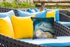MuchoWow® Outdoor Kissen - Marmor - Farbe - Glitter - Gold Produktbild-Vorschau 4