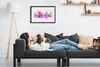 Bild 60x40 MDF-Rahmen Wandkunst Blumen Pflanzen Natur Produktbild-Vorschau 3