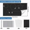 Blackout Rollo ohne Bohren 3m x 145cm, 100% Lichtdichtes Produktbild-Vorschau 4