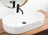 Lavabo da Appoggio in Vetroceramica Rea Nadia 70 Anteprima dell’immagine prodotto 2