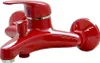 A red bathtub faucet is shown against a white background. Produktbild-Vorschau