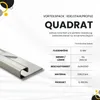 10x Quadrat Edelstahlschiene Fliesenprofil Fliesenschiene Produktbild-Vorschau 3