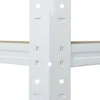 shelfplaza HOME 200x70x40 cm Étagère d'angle en blanc avec Voir les images du produit 3
