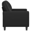 vidaXL Fauteuil noir 60 cm similicuir Voir les images du produit 4