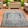 Teppich Outdoor Orientteppich Wohnzimmerteppich Ornamente Produktbild-Vorschau 1