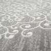 Moderner Teppich Orientteppich Ornamente mit Glitzergarn in Produktbild-Vorschau 4