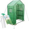 TTL GARDEN Foliengewächshaus 195x143x73cm – 6 Etagen grün Produktbild-Vorschau 1