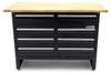 Piano di lavoro, banco metallico da 120 cm con 8 cassetti e Anteprima dell’immagine prodotto 2