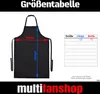 multifanshop Grillschürze - Leipzig - Herzschlag, rot, Produktbild-Vorschau 2