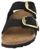 BIRKENSTOCK Arizona Damen Pantolette schwarz Nubukleder Produktbild-Vorschau 5
