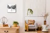 Coloray Uhr auf Leinwand 30x30 cm Wand Uhr Dekoration Produktbild-Vorschau 3