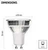 LED Lampe Classic MR16 Silber/ GU10 / 3 W (32 W) / 345 lm / Kalt-Weiß Produktbild-Vorschau
