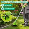 60 Stück Ersatzmesser Rasentrimmer, 14cm Kunststoff Produktbild-Vorschau 5