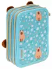 Astuccio Triplio Per Scuola, Con Tre Scomparti E Accessori Anteprima dell’immagine prodotto 3