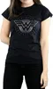 Wonder Woman - T-Shirt für Damen BI1255 (XXL) (Schwarz) Produktbild-Vorschau 1