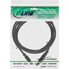 A black USB cable is shown inside its retail packaging. Anteprima dell’immagine prodotto
