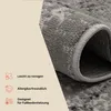 Tapis Crystal Moderne Gris clair Noir Salon 140 x 200 cm Voir les images du produit 9