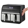 Inventum Heißluftfritteuse gf800hld doppelt 2x 4l schwarz Produktbild-Vorschau 5
