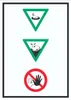 Brut- und Setzzeit Betreten verboten hochkant Symbol Schild Produktbild-Vorschau 1