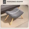 HOMCOM Sitzhocker, Fußhocker, Polsterhocker, Fußstütze bis Produktbild-Vorschau 4