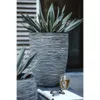 Capi Blumentopf Nature Rib Gerillt Anthrazit 36 x 47 cm Produktbild-Vorschau 12