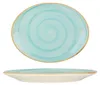 Bonna Servierschale - Aqua - Porzellan - 25x19 cm Produktbild-Vorschau 1