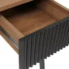 Biurko HWC-O40, biurko komputerowe, MDF metal melamina Podgląd zdjęcia produktu 4