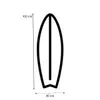 Lex Surfovacia doska 100 x 45 cm dizajnová Náhľad obrázku produktu 9