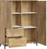 Highboard Alternative Kommode 100x40x132cm Farbe Produktbild-Vorschau 3