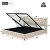 Okwish čalouněná postel 180x200 cm, hydraulická manželská Náhled obrázku produktu 6