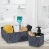 Relaxdays Schubladen Organizer, 5-teiliger Schrankorganizer Produktbild-Vorschau 2