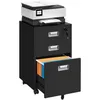 Yaheetech Mobiler Aktenschrank Rollcontainer mit 3 Produktbild-Vorschau 1