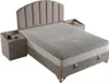 LORA Polsterbett  140x200  - Farbe: Beige - Set:  Produktbild-Vorschau 1