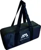 A black carrying bag with handles and a zipper, featuring a white logo and text. Podgląd zdjęcia produktu