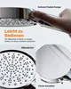Close-up shots of a shower head, highlighting its features and design. Produktbild-Vorschau